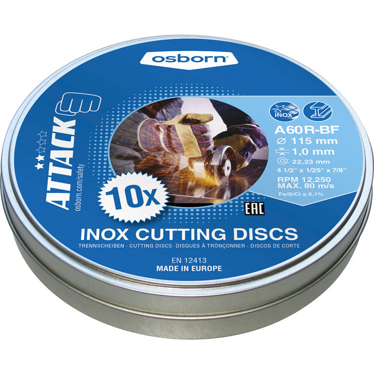 ARC INOX CUTTING DISC (BOX 10)