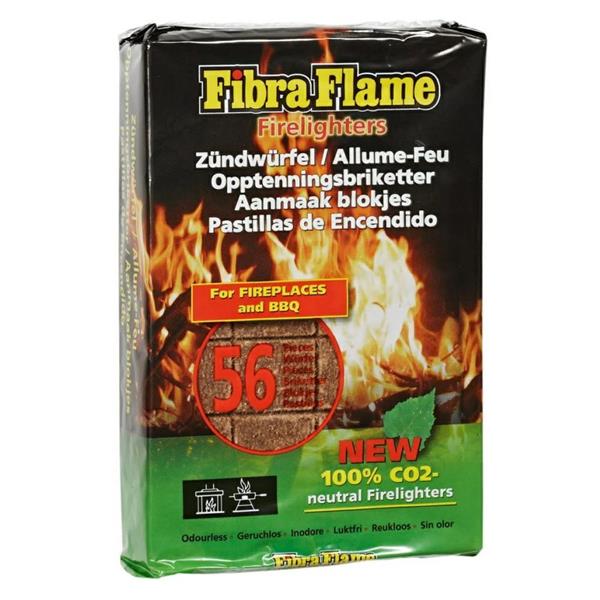 Woodflame Fibra firelighter 56pk