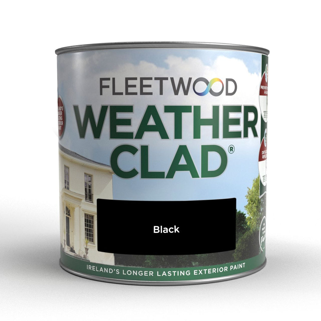 FLEETWOOD WEATHERCLAD Black 2.5 ltr