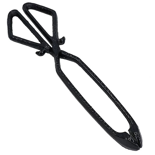 DECOR CASTLE LIVING HEAVY DUTY FIRE TONGS 15"