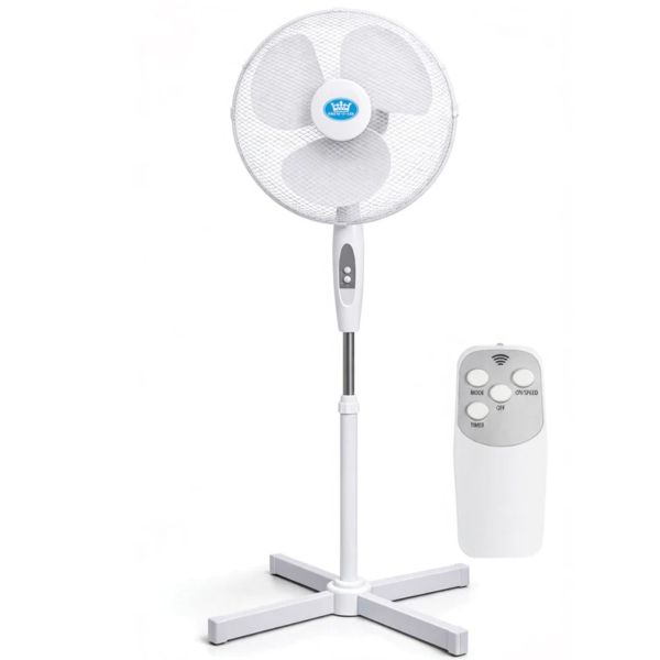 PREM I AIR 16" PEDESTAL FAN + REMOTE