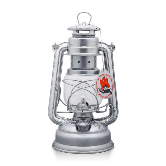 JS HURRICANE LANTERN LED 25CM ALUM