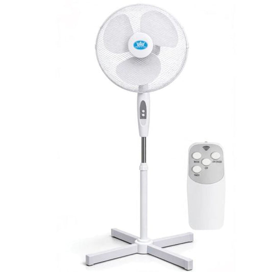 PREM I AIR 16" PEDESTAL FAN + REMOTE