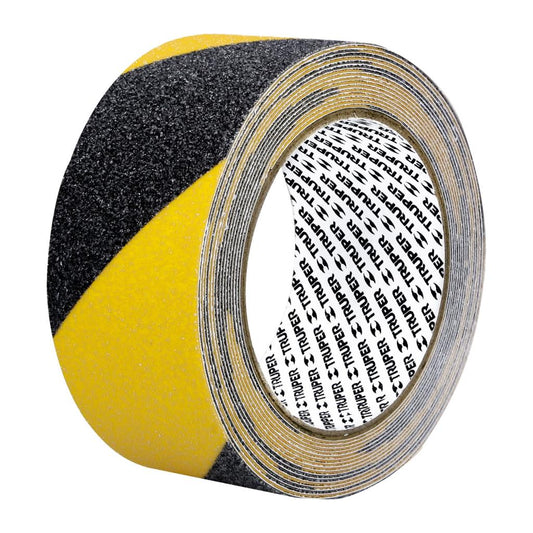 TRUPER 2" BLK/YELLOW ANTISLIP TAPE 4.8M