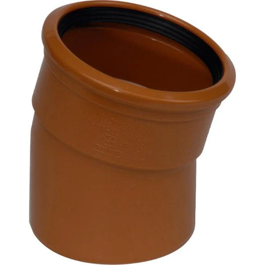SEWER 4" X 15DEG S/C BEND