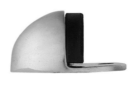 L&H FLOOR MOUNTED DOOR STOP OVAL