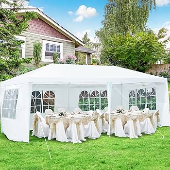 GARDEN PARTY GAZEBO 3M X 6M
