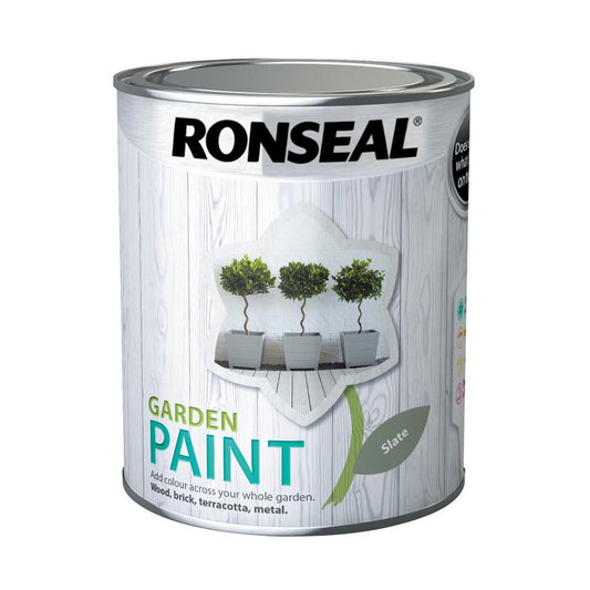 RONSEAL GARDEN PAINT Slate 750ML