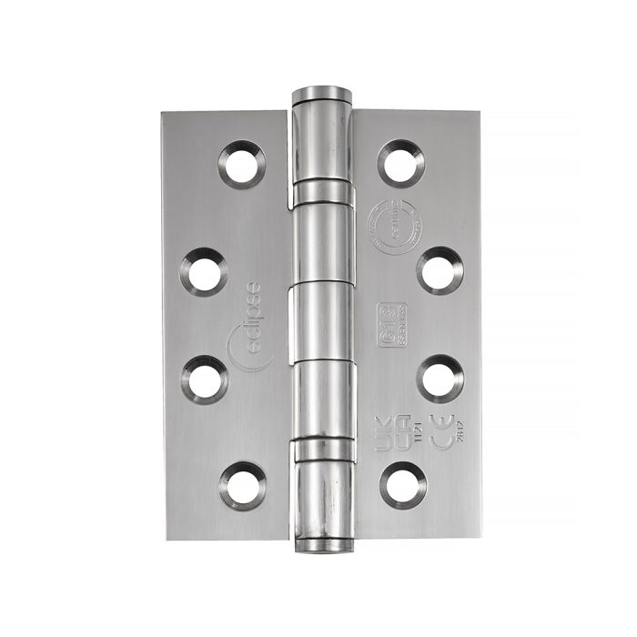L&H GRADE 13 HINGES BRIGHT STAIN STEEL 102X76