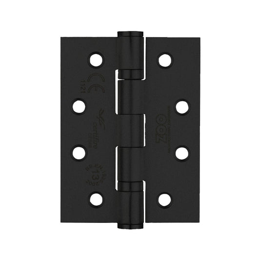 L&H GRADE 13 HINGES MATT BLK 102X76