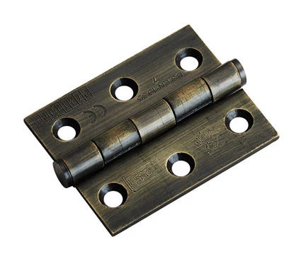 L&H GRADE 7 HINGES FLORETINE BRONZE