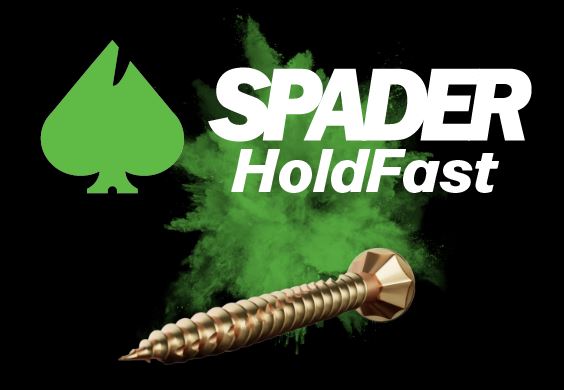 SPADER HOLDFAST POZI 4X50WOOD SCREW (900)