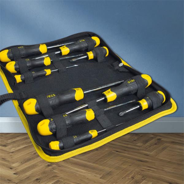 TBANK Stanley 10pce Cushion Grip screwdriver