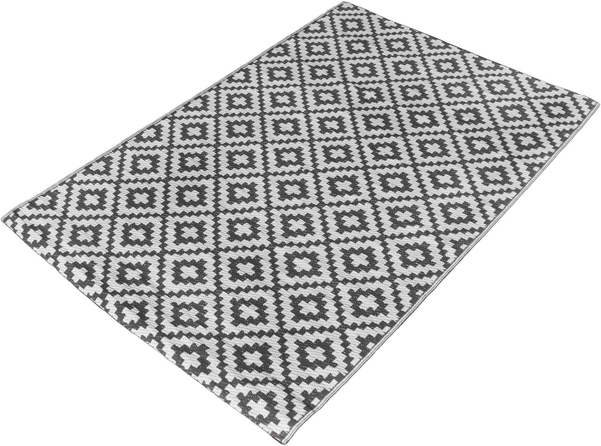 ALEXANDRIA OUTDOOR RUG SLATE 150X210CM