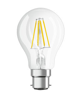 PLINE OSRAM B22 LED GLS CLR FILI 40W BULB
