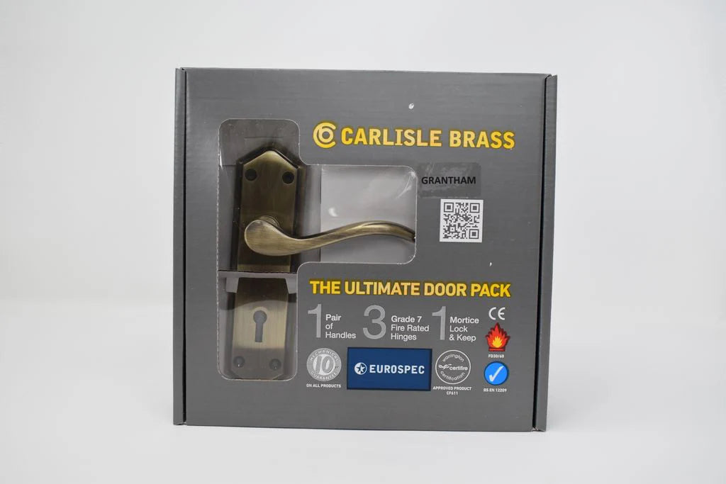 L&H GRANTHAM LEVER ON PLATE DOORPACK FB