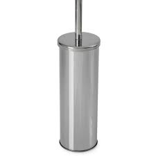 DLYNCH  TOILET BRUSH & HOLDER BLK OR WHITE