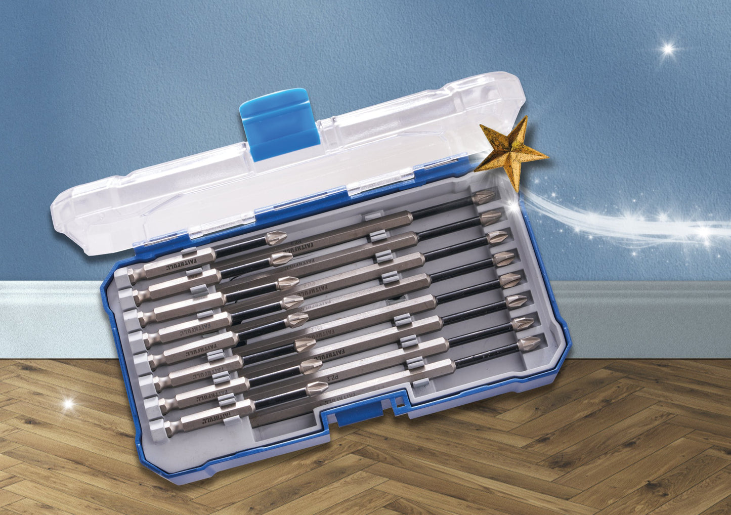 TBANK F/FULL 16pce impact long bit set