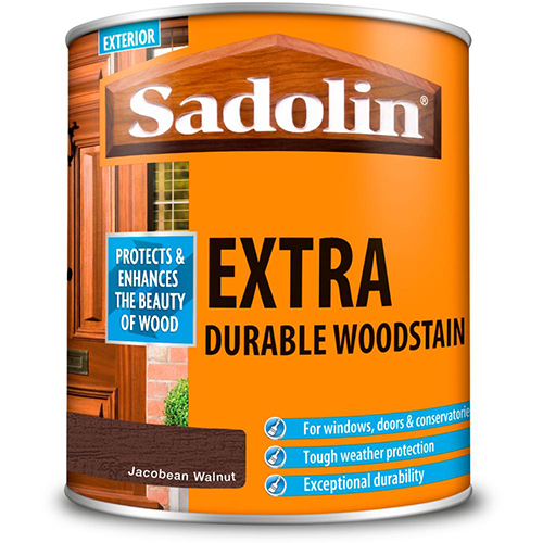 SADOLIN EXTRA WOODSTAIN 1LT JAC WALNUT