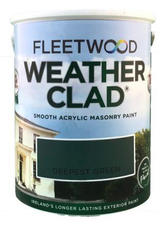 FLEETWOOD WEATHERCLAD 5LT DEEPEST GREEN