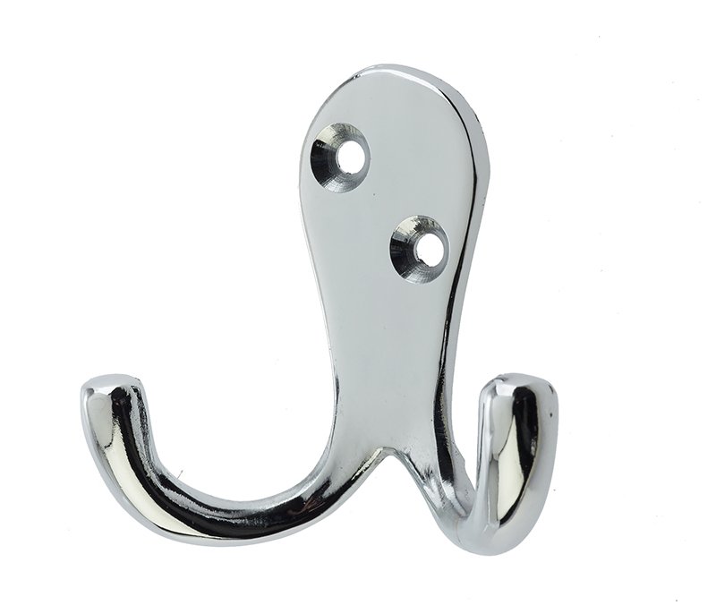 CORRY PHX TWIN CHROME ROBE HOOK