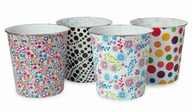 DLYNCH ASSORTED WASTE PAPER BIN