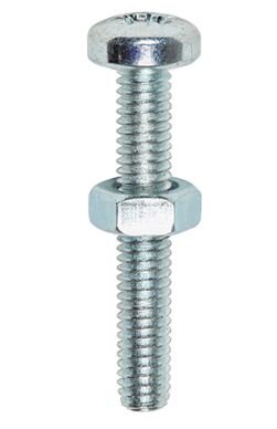 CORRY PHX M4 X 40 PAN HEAD NUTS + BOLTS