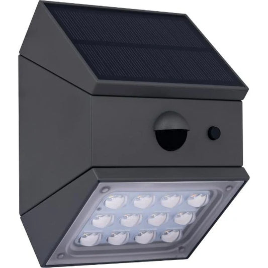 LUCECO RUBIX SOLAR WALL LIGHT 2.5W 280LM
