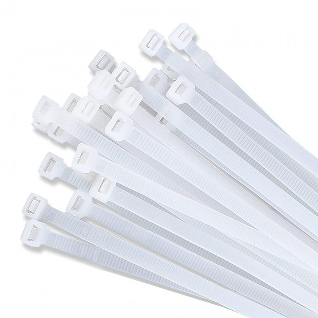 ARC CABLE TIES 300MM X 4.8MM CLEAR