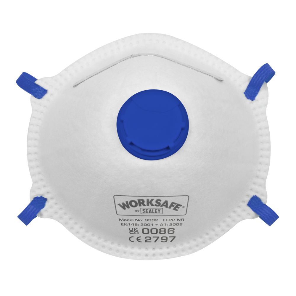 DUST MASK VALVE TYPE FFP2 BOX 10