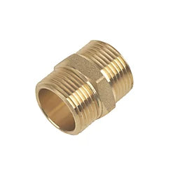 3/4" BRASS HEX NIPPLE