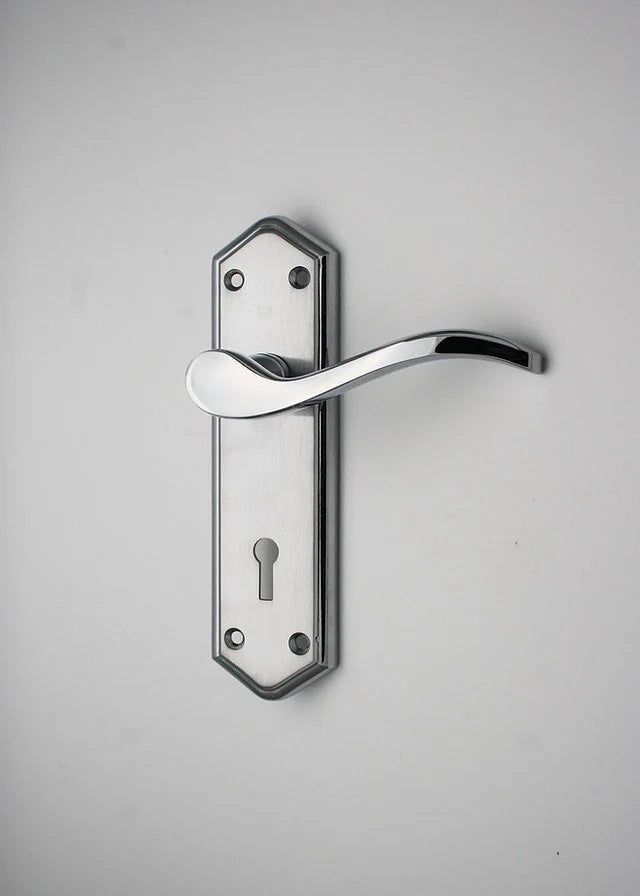 L&H GRANTHAM LEVER DUAL FINISH BLISTER PACK
