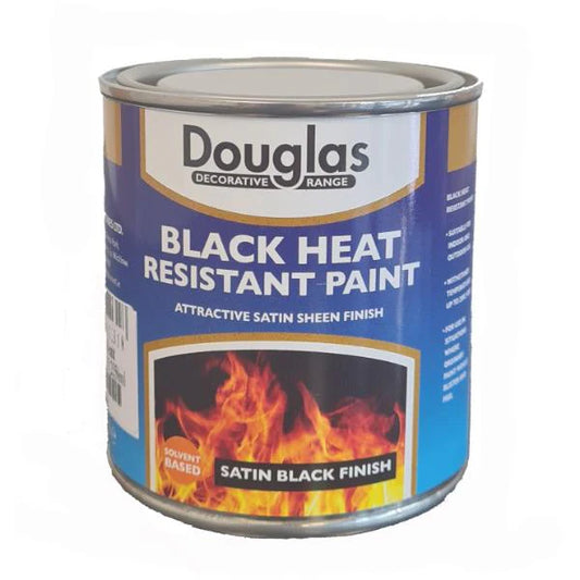 CURUST BLACK HEAT RESISTANT PAINT 250ML