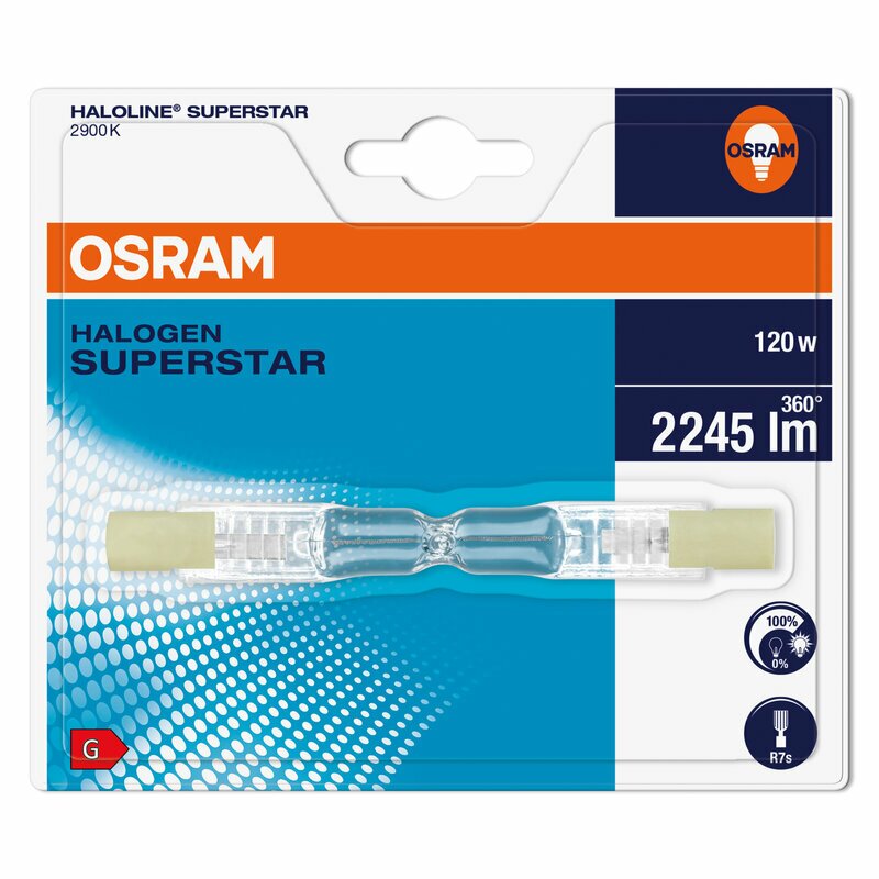 POWERLINE OSRAM 120w 117mm L/HAL