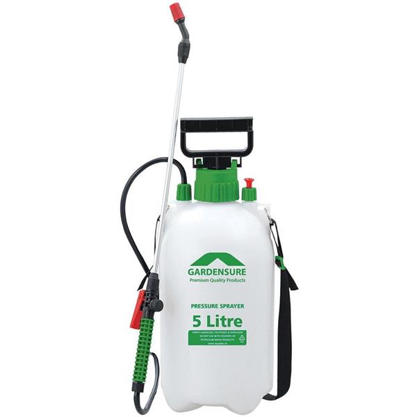GARDENSURE MULTI PURP PRESSURE SPRAYER 5L