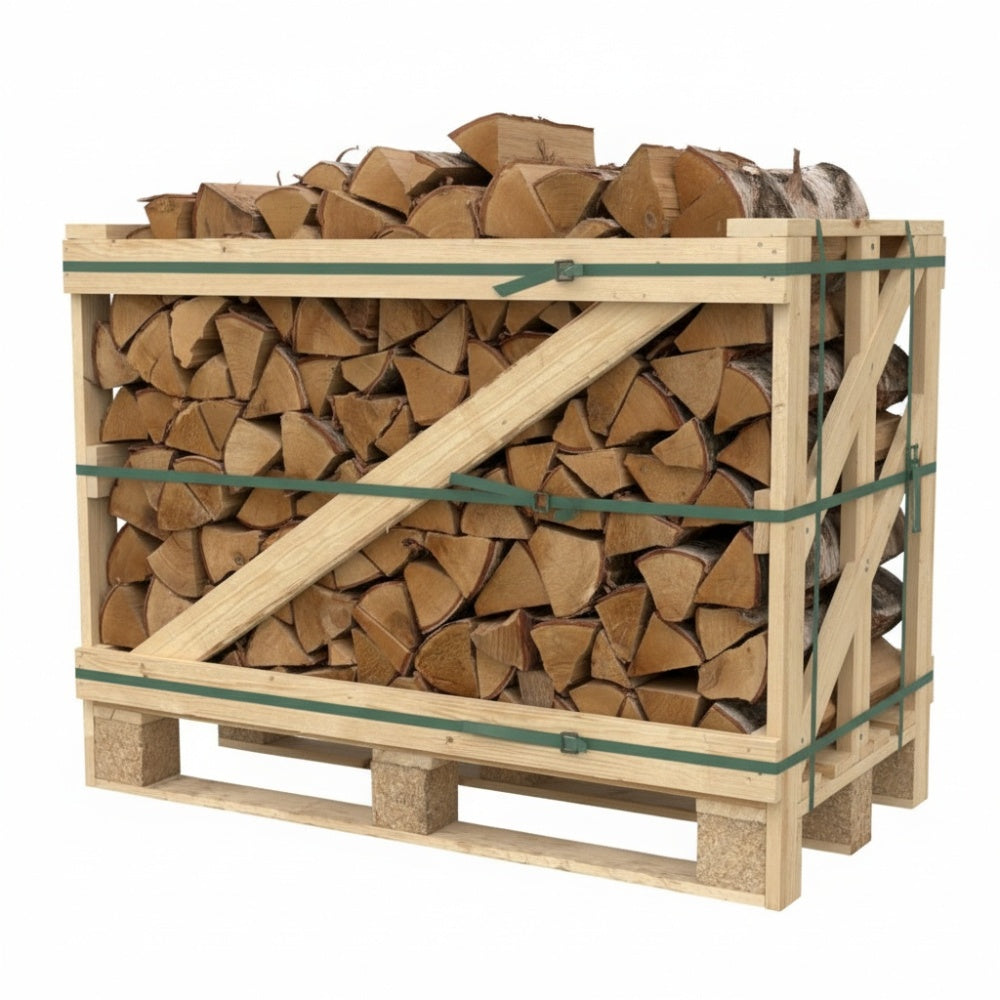ZERO BIRCH KILN DRIED ECON CRATE  0.6M3