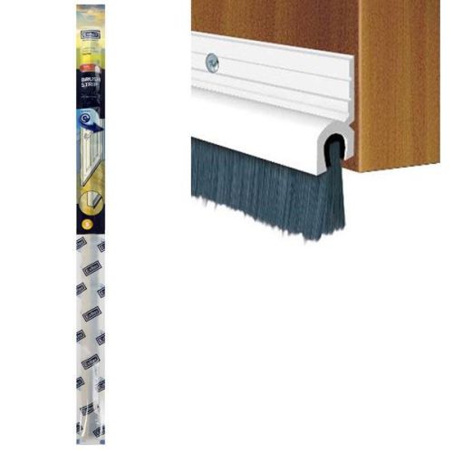 EXITEX BRUSH STRIP PVC 914MM WHITE