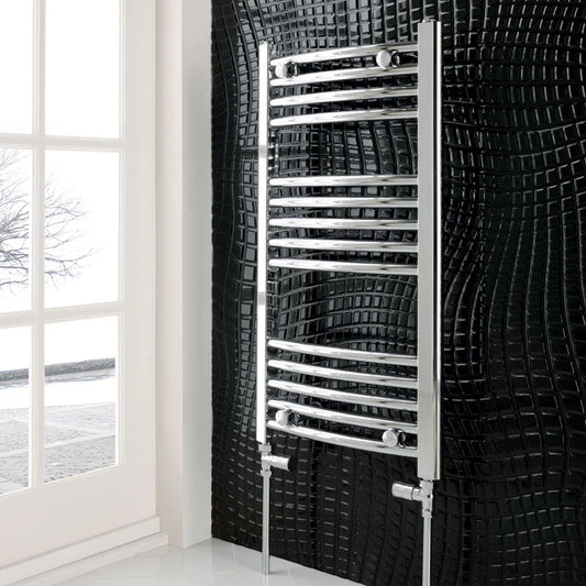 800 X 600 CURVED TOWEL RAIL