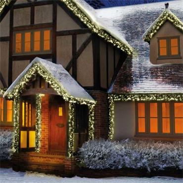 SUPABRIGHTS 440LED DOOR GARLAND 5.5M W/WHITE