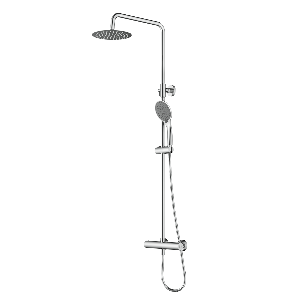 ZENITH Drench Shower with s/steel head