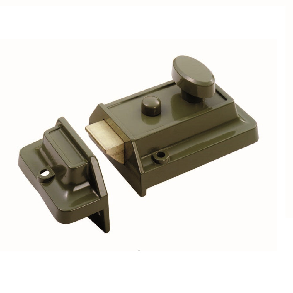 L&H RIM CYCLINDER NIGHTLATCH 60MM BRASS CYC