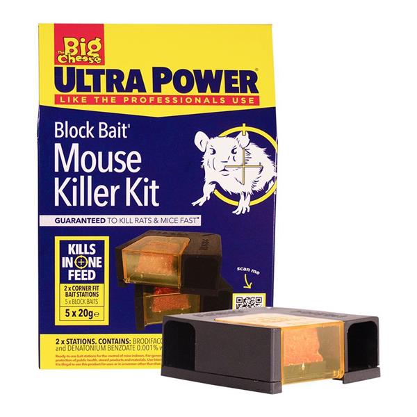 AMA BIG CHEESE MOUSE BAIT BLOCK