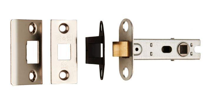 L&H TUBULAR MORTICE LATCH WITH BOLT THROUGH