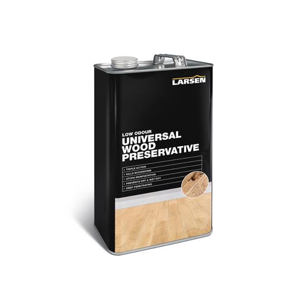 LARSEN WOOD PRESERVATIVE CLEAR 5LT