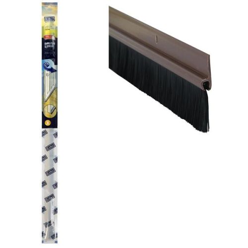 EXITEX BRUSH STRIP PVC 914MM BROWN