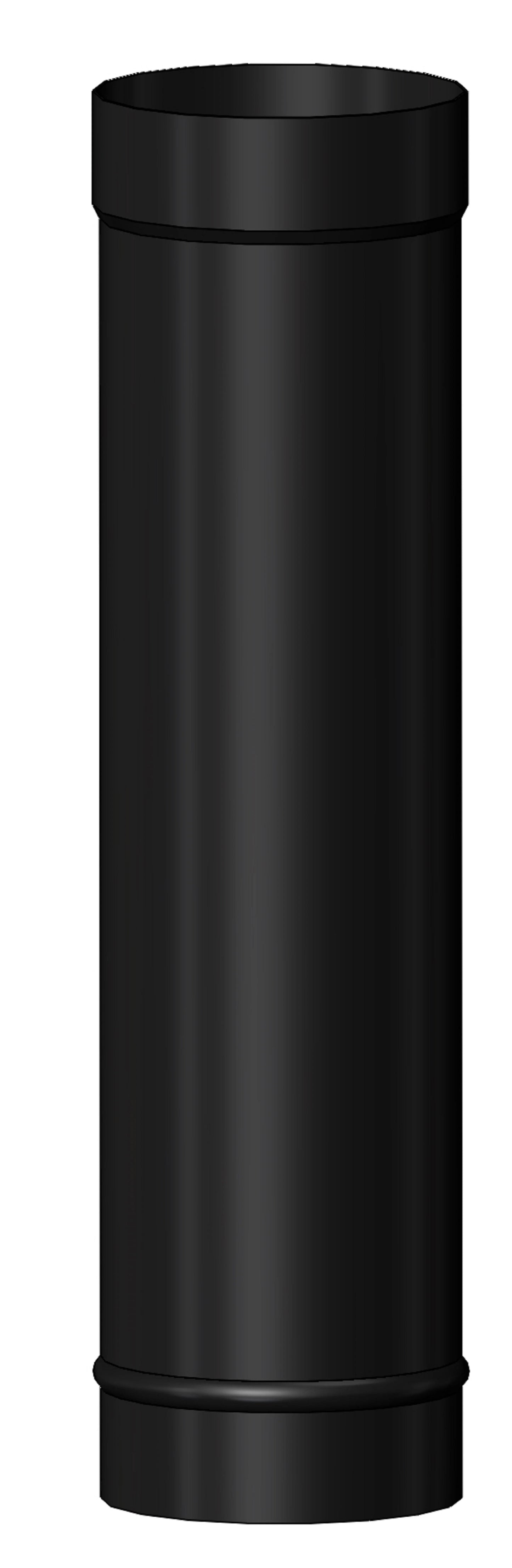 MIFLUE 125MMX300MM PIPE MATT BLACK
