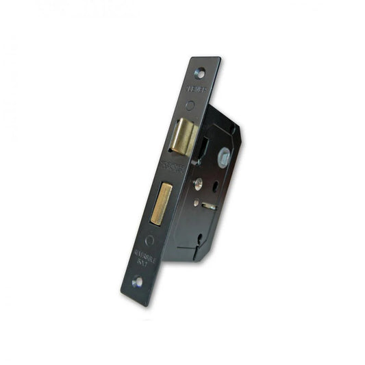 L&H 2 LEVER SASHLOCK ECONOMY BLACK