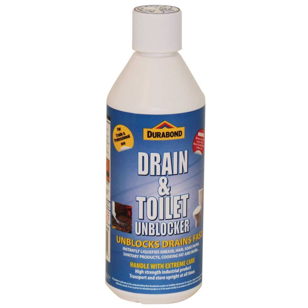 MCL DURABOND DRAIN + TOILET Unblocker 1l