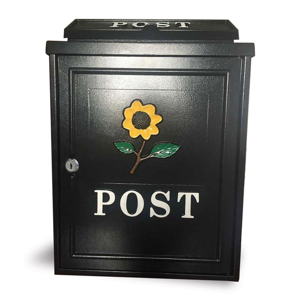 SUNFLOWER DIECAST POST BOX