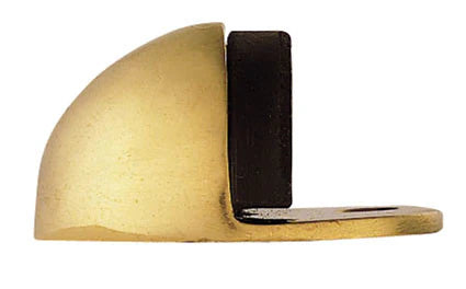 L&H FLOOR MOUNTED DOOR STOP OVAL